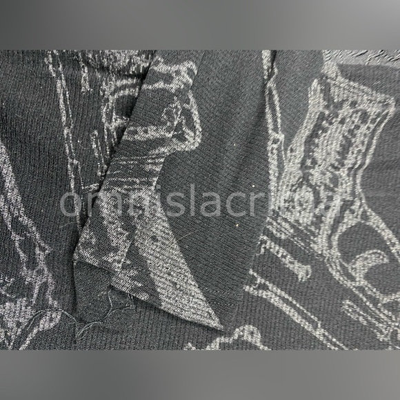 (SOLD) RARE 90s Lip Service Gun Mesh Long Sleeve Rock Sl*t Shirt - Picture 3 of 8